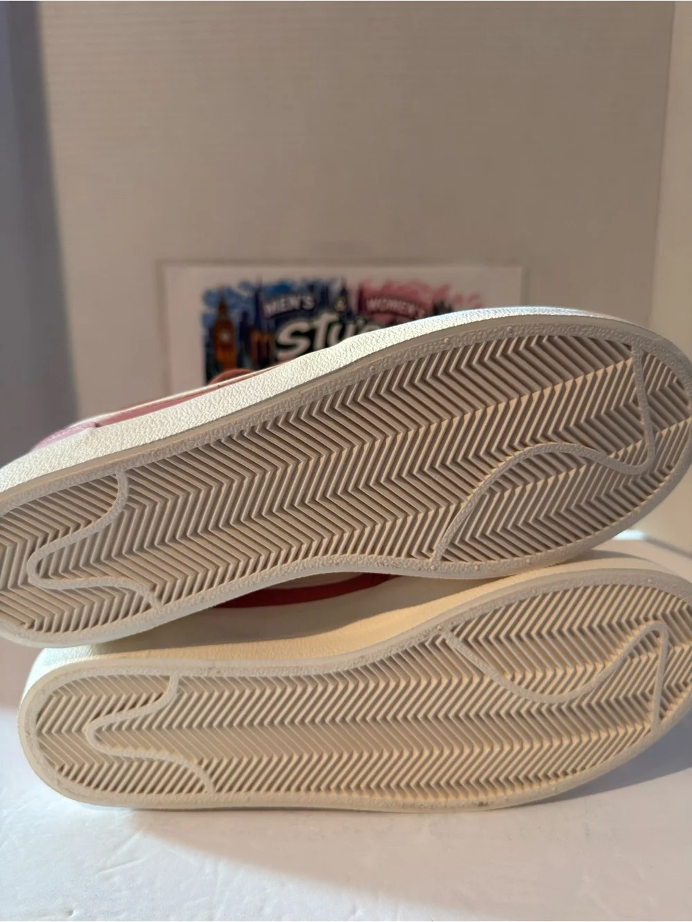 Nike Women’s Low-Profile Sneakers - Rose & White - Picture 6 of 7